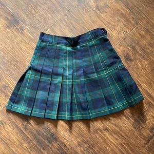 American Apparel Pleated Mini Skirt